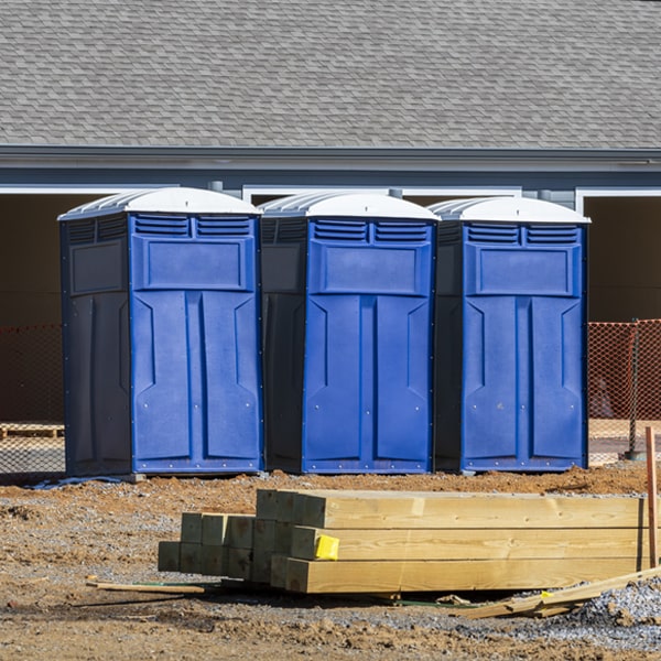 are there any additional fees associated with portable toilet delivery and pickup in East Windsor Hill Connecticut